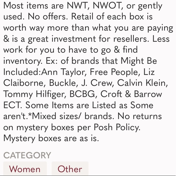 Name Brand Mystery Box - Picture 3 of 3